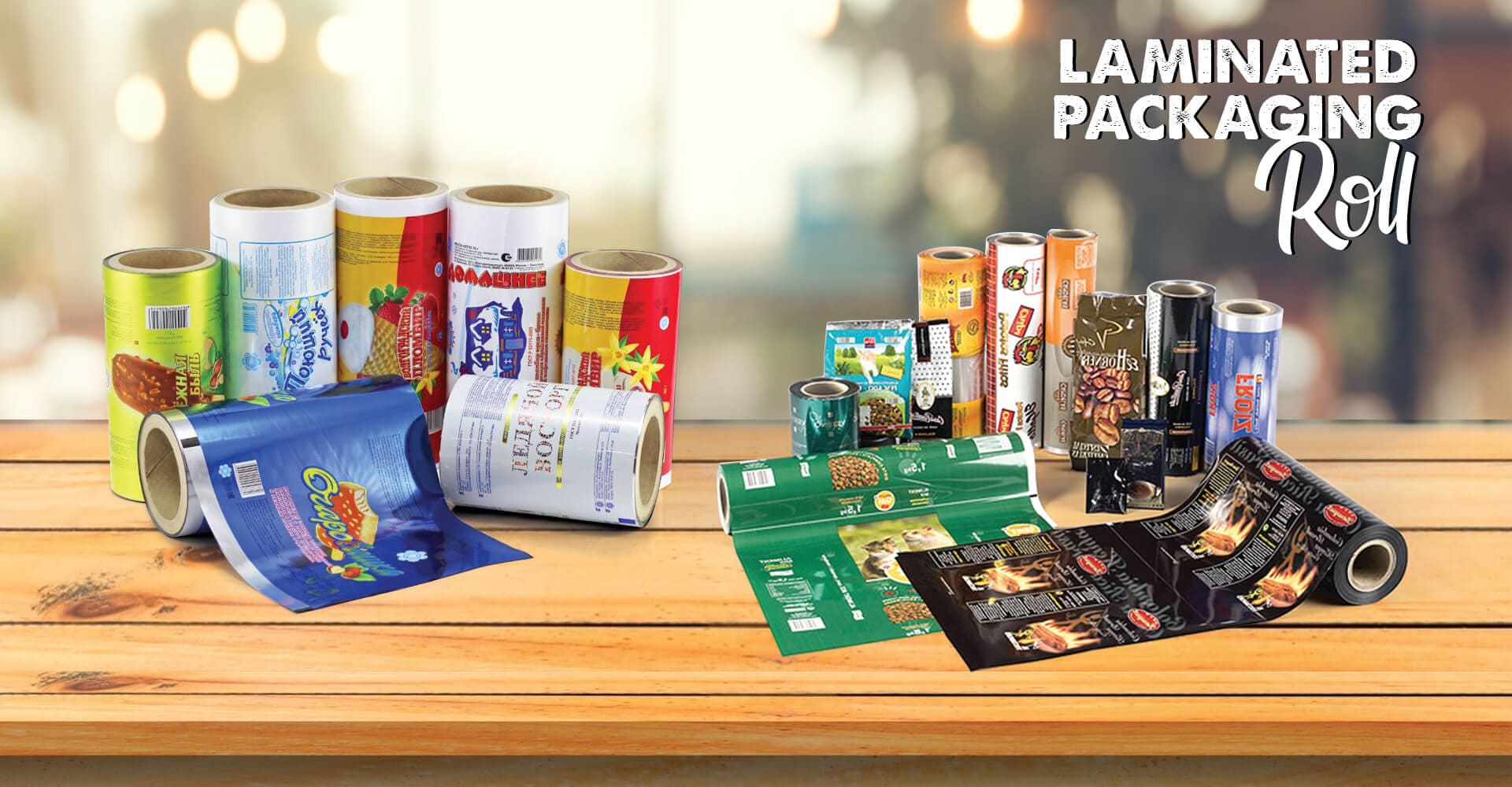 Laminated Packaging Rolls